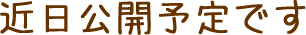 近日公開予定です